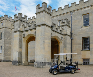 Golf buggies for Syon Park supplied by Motorculture Limited