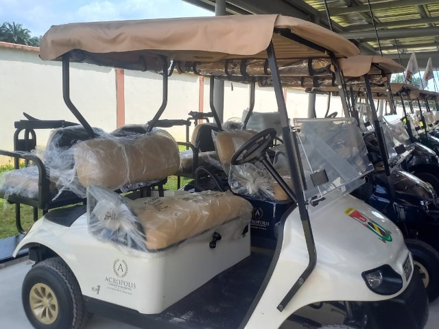 Golf buggy delivery to Lagos